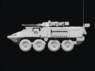 Lav 6 8x8 3D print model
