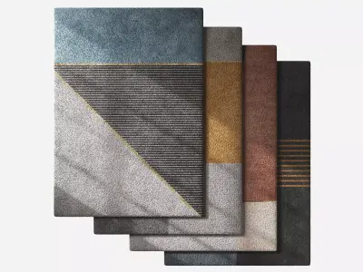 Rug Set 21 3D model