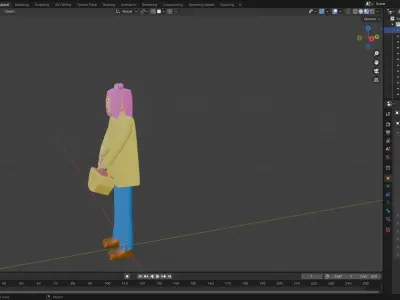 Salesperson of Tacos de Canasta 3D print model