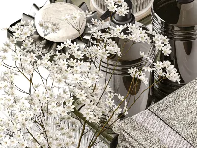 Bathroom Accessories 10 3D model