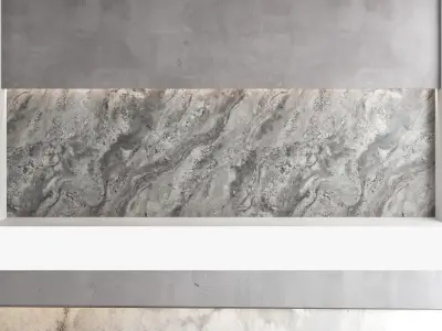 Decorative wall panel set 69 3D model