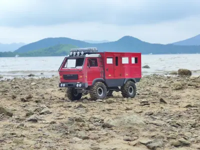 Crawler G900 4x4 Expedition Suite - 1-10 RC body attachment 3D print model