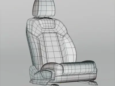 Car Seat 3D model
