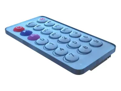 Music Speaker Remote Control 3D model