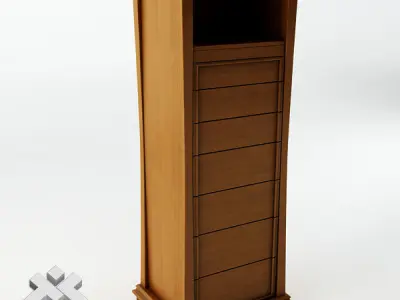 Chest of Drawers - Lady 3D model