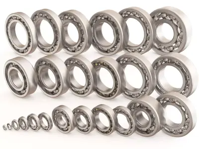 Bearings vol 01 3D model