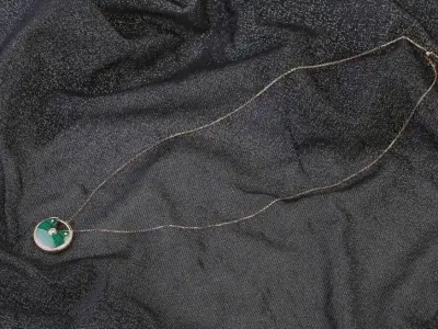 Amulette Necklace 3D print model