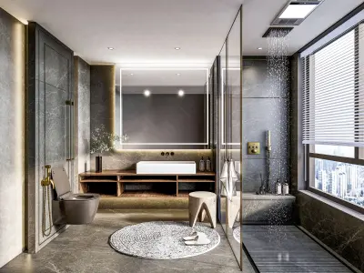 Bathroom  3 3D model