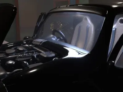 car cartoon 3D model