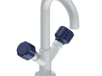 PVC Mixer Tap 3D model