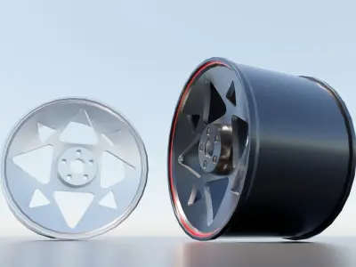 Car rim wheel Free 3D model