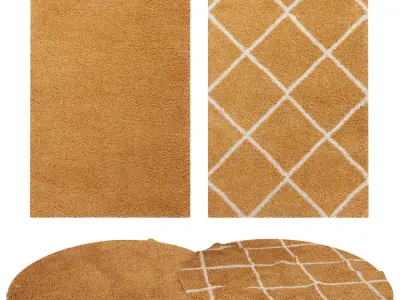 Rugs No 885 Low-poly 3D model