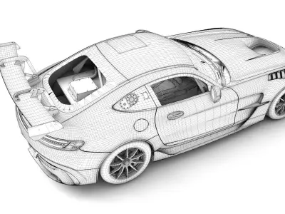 Mercedes Benz AMG GT2  3D model