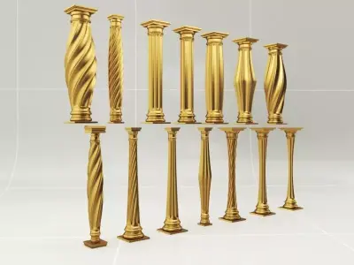 New Columne collection 3D model