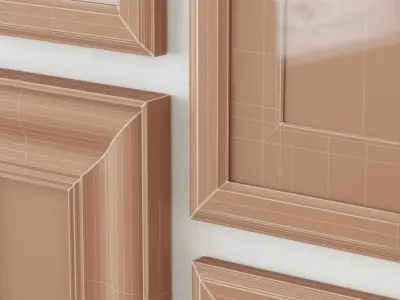 Gallery Wall 25 3D model