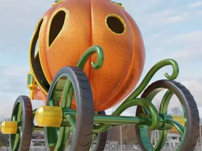 CARRUAJE DE LA CENICIENTA CALABAZA 3D print model