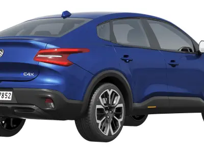 Citroen C4X 2025 3D model