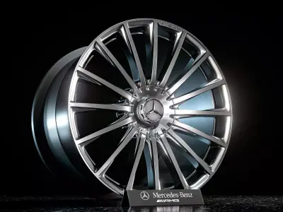 Wheel Mercedes S65 Forged AMG 3D model