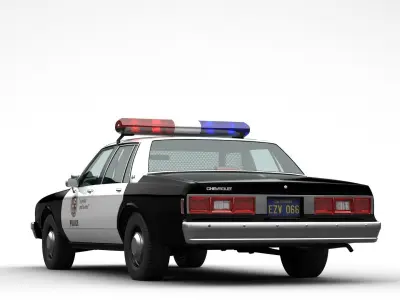 Chevrolet Impala Police 3D model
