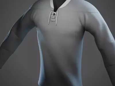 Sports Jersey 3D model