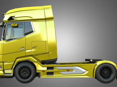 XG 530 Truck - Single Axle 3D model