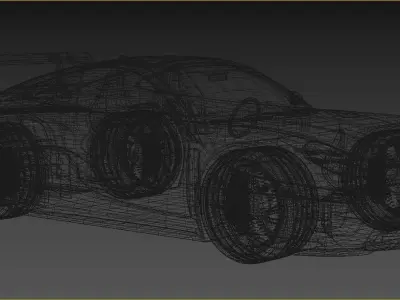 Porsche 911 GTE concept by emrEHusmen 3D model
