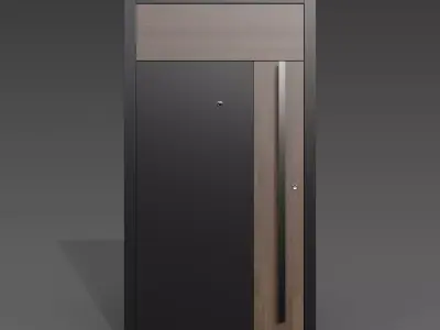 Modern Front Door Collection 3D model