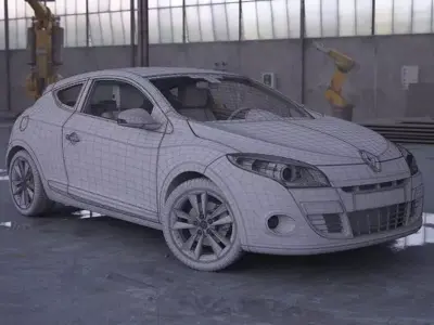 Renault Megane Coupe 3D model