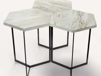 Table Modern - UE4 Low-poly 3D model