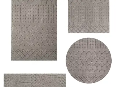 Rugs No 156 Low-poly 3D model
