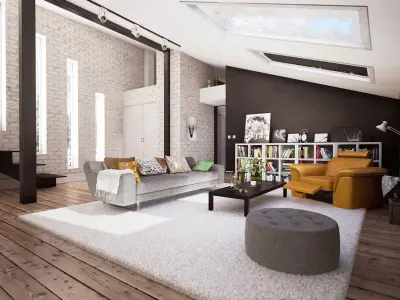 Scene 01 Archinteriors for UE vol 2 3D model