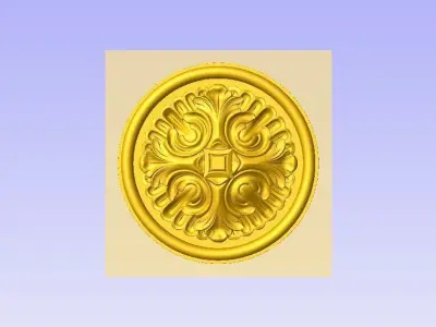 wood carving aa0002 3D model