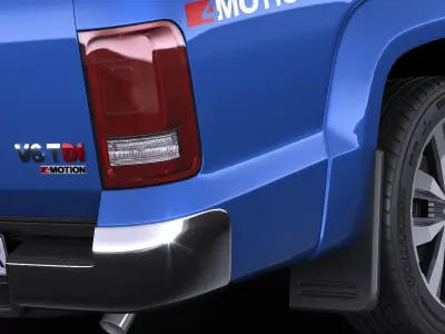 Volkswagen Amarok 2017 3D model