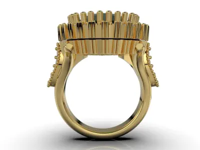 Sultana Hurrem Ring 3D print model