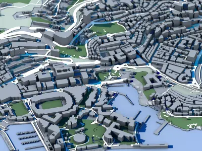 Monte Carlo Monaco  3D model