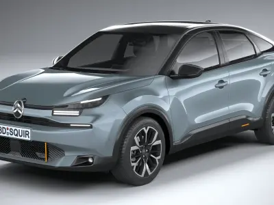 Citroen C4 2025 3D model purchase