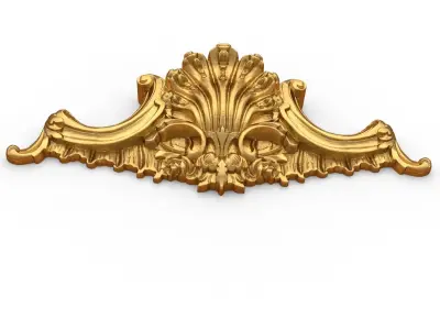 Classic carved decor ornament 510 3D print model