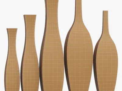 Rocco and Lolita vases 3D model