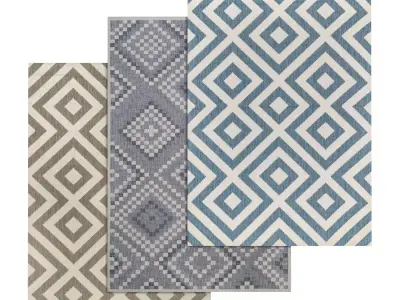 Rug Set 1320 3D model