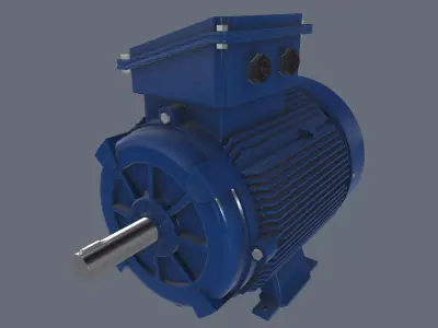 Electric Motor 3D model