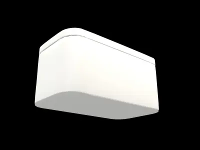 Tissue Box v1 002 Low-poly 3D model