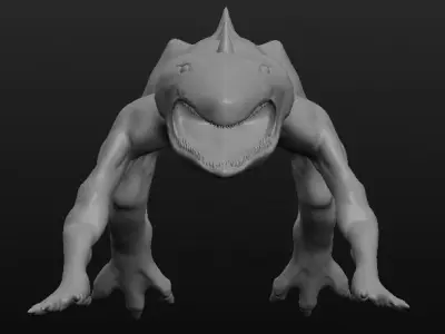 Fantasy Lizard 3D model