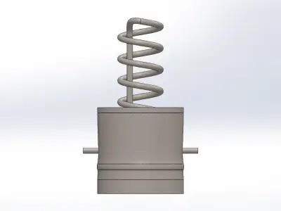 Recoheat unit 3D model
