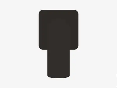 Wall Mixer Tap - Luxury - Mako Low-poly 3D model