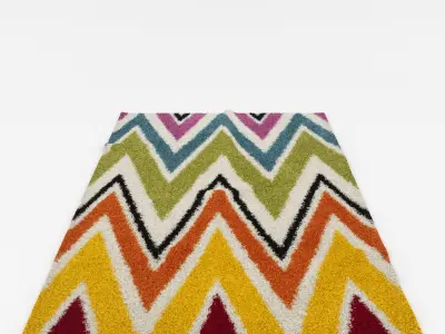 Rugs No 723 Low-poly 3D model