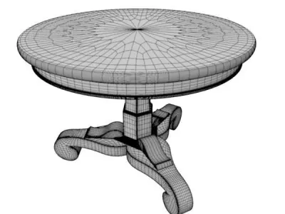 Victorian Table 3D model