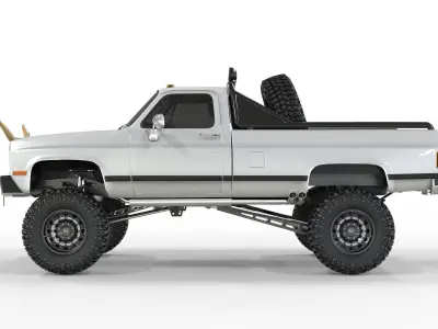 Chevrolet C10 Truck 1980  3D model