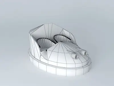 FLUFF'S HOVERCAR 3D model