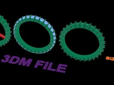 Dainty Infinity Diamond band 2mm Size6 3D print model