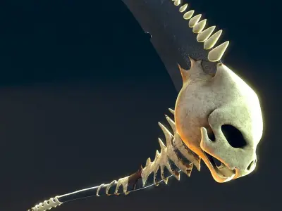 Reaper Scythe- Weapon Design 3D model